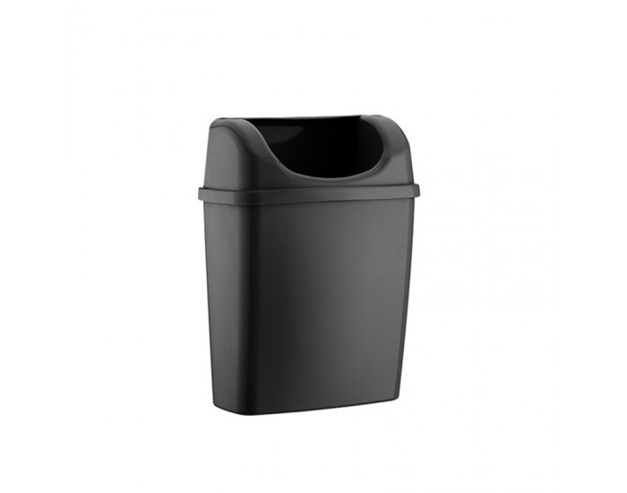 Rulopak Кош за кърпи за ръце, 6 l, черен Rulopak Кош за кърпи за ръце, 6 l, черен