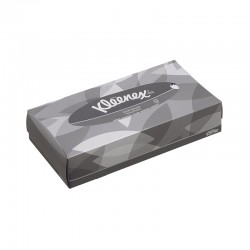 Kimberly-Clark Кърпи за лице Kleenex Standard 8835, двупластови, 21.5 х 18.6 cm, 100 броя - Kimberly-Clark