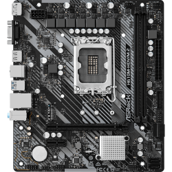 ASROCK Main Board Desktop H610M-HDV/M.2 (S1700, 2x DDR4, 1x PCIe 4.0 x16, 1x PCIe 3.0 x1, 4x SATA3 6.0Gb/s, 1x m.2 PCIe, 4x USB 3.2, 6x USB 2.0, 1x Com port header, 1x VGA, 1x HDMI, 1x DP 1.4, 1x GLAN, mATX) Retail - Офис