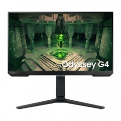 Монитор Samsung 25BG400 25" Odyssey G4, IPS, 240 Hz, 1 ms GTG, 1920x1080, 400 cd/m2, 1000:1 Contrast, Eco Saving Plus, Flicker Free, AMD FreeSync Premium, Black Equalizer, DP, 2xHDMI, Headphone Jack, Black - Офис
