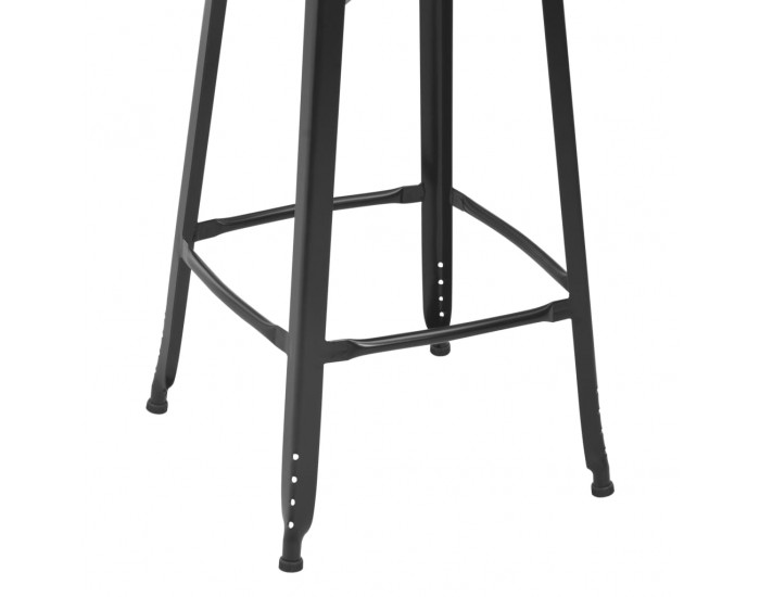 Sonata H Бар столове, 2 бр, черни, стомана Sonata H Бар столове, 2 бр, черни, стомана