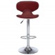 323649 Sonata H Bar Stools 2 pcs Wine Red Faux Leather 323649 Sonata H Bar Stools 2 pcs Wine Red Faux Leather
