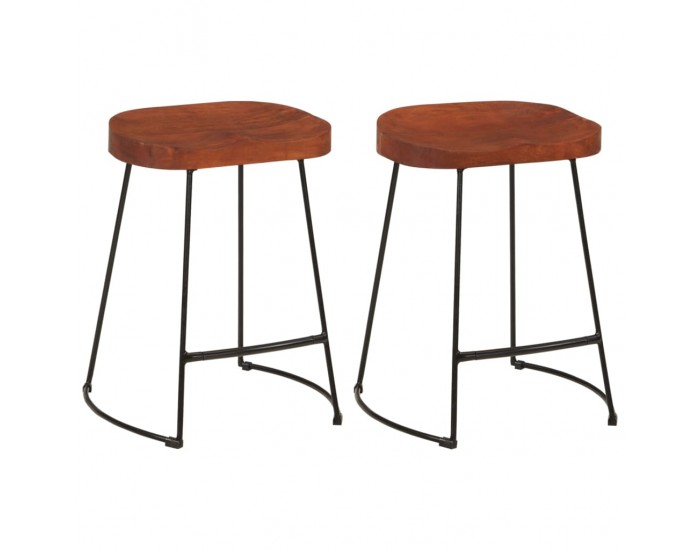 Sonata H Gavin бар табуретки, 2 бр, 45x38x53 см, манго масив