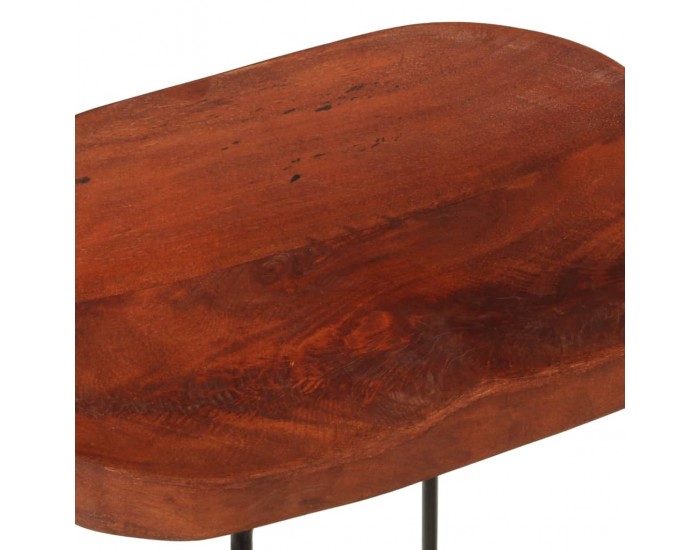 Sonata H Gavin бар табуретки, 2 бр, 45x38x53 см, манго масив