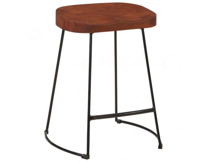 Sonata H Gavin бар табуретки, 2 бр, 45x38x53 см, манго масив