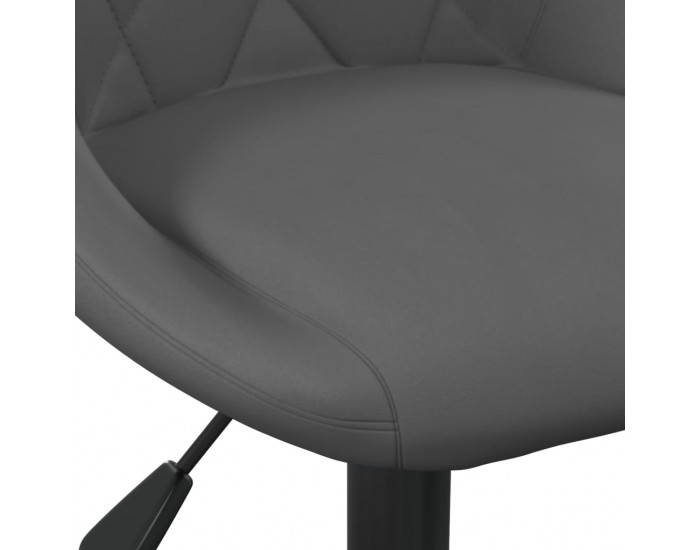Sonata H Бар табуретка, тъмносива, кадифе