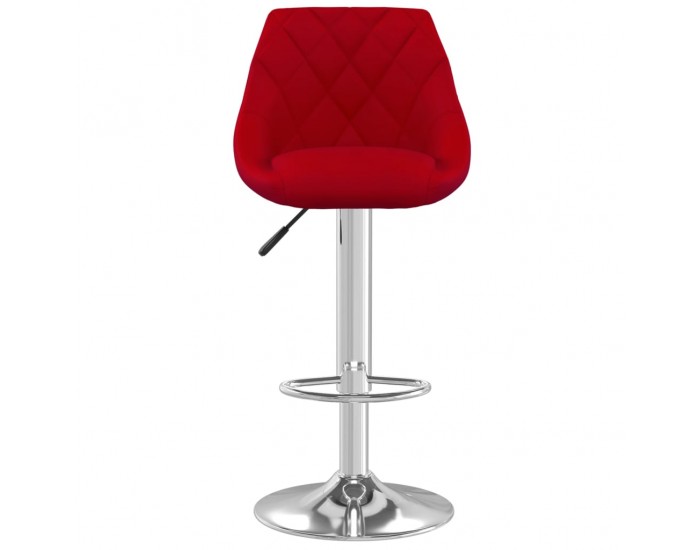 Sonata H Бар табуретки, 2 бр, виненочервени, кадифе Sonata H Бар табуретки, 2 бр, виненочервени, кадифе