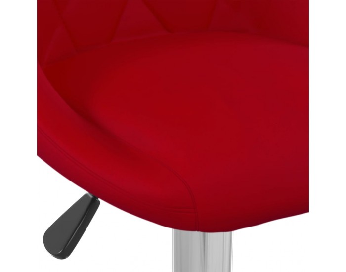 Sonata H Бар табуретки, 2 бр, виненочервени, кадифе Sonata H Бар табуретки, 2 бр, виненочервени, кадифе