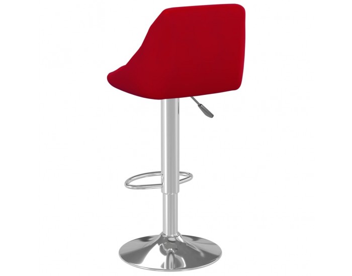 Sonata H Бар табуретки, 2 бр, виненочервени, кадифе Sonata H Бар табуретки, 2 бр, виненочервени, кадифе