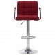 Sonata H Бар стол, виненочервен, текстил Sonata H Бар стол, виненочервен, текстил