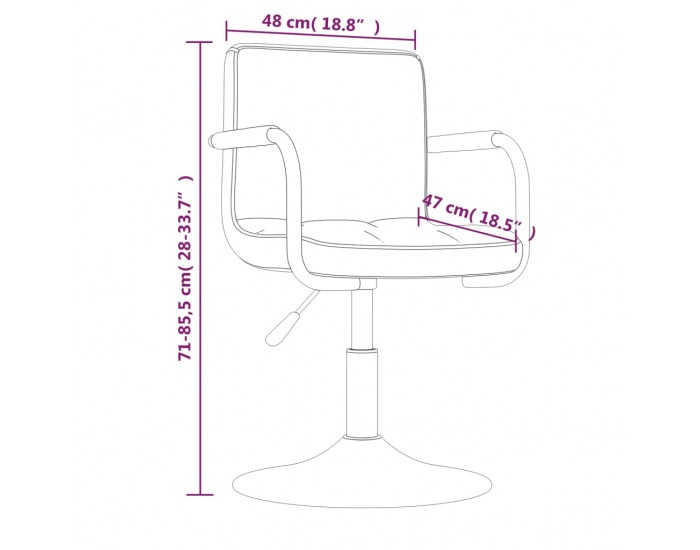 Sonata H Бар табуретка, черна, кадифе