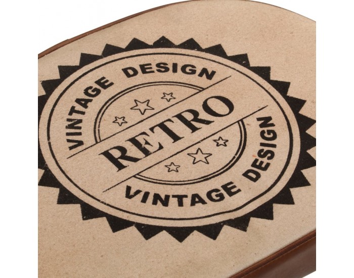 Sonata H Бар табуретки 2 бр тъмнокафяви 41x29x62 см