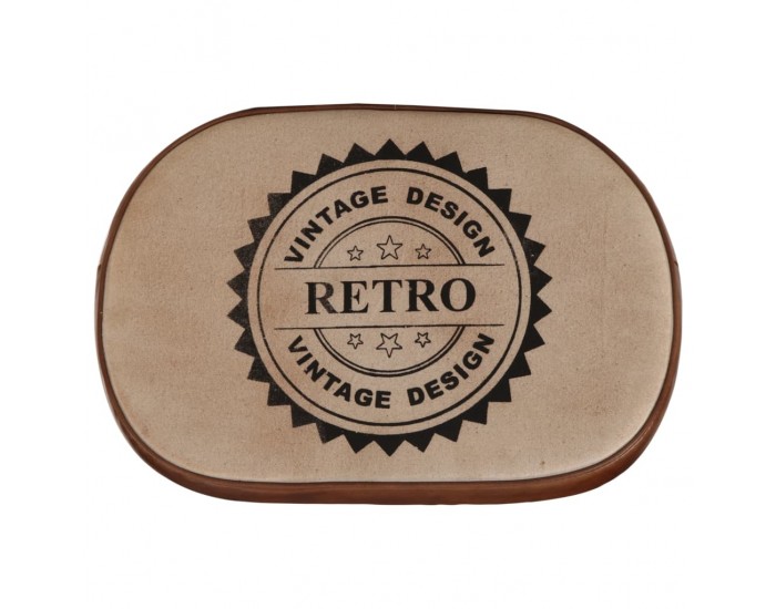 Sonata H Бар табуретки 2 бр тъмнокафяви 41x29x62 см