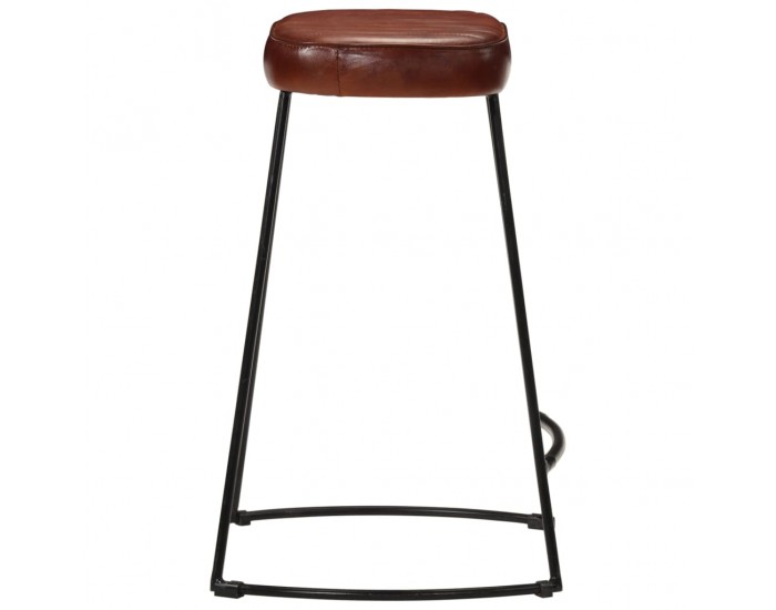 Sonata H Бар табуретки 2 бр тъмнокафяви 41x29x62 см