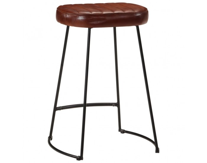 Sonata H Бар табуретки 2 бр тъмнокафяви 41x29x62 см