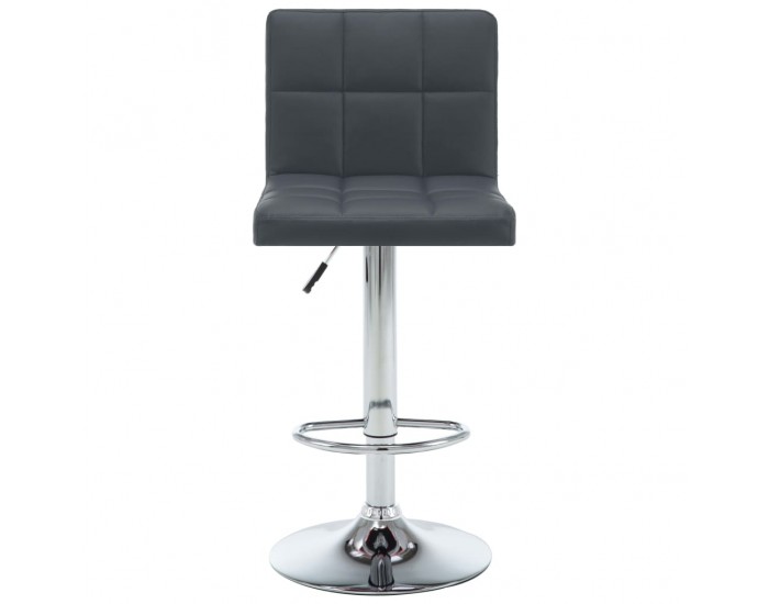 Sonata H Бар табуретки, 2 бр, сиви, изкуствена кожа Sonata H Бар табуретки, 2 бр, сиви, изкуствена кожа