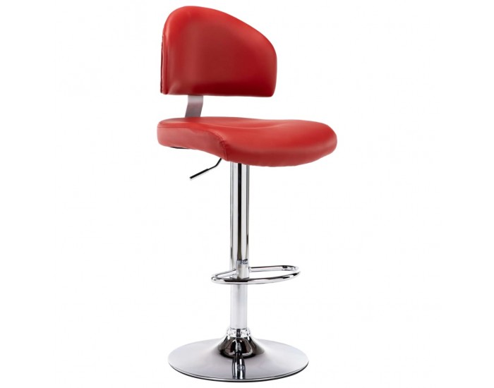 Sonata H Бар табуретки, 2 бр, виненочервени, изкуствена кожа Sonata H Бар табуретки, 2 бр, виненочервени, изкуствена кожа