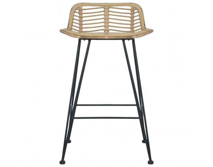 Sonata H Бар столове, 2 бр, естествен ратан