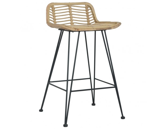 Sonata H Бар столове, 2 бр, естествен ратан