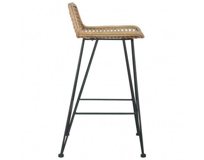 Sonata H Бар столове, 2 бр, естествен ратан