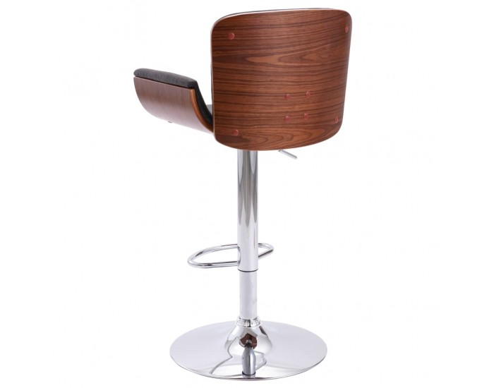 Sonata H Бар табуретка, сива, текстил