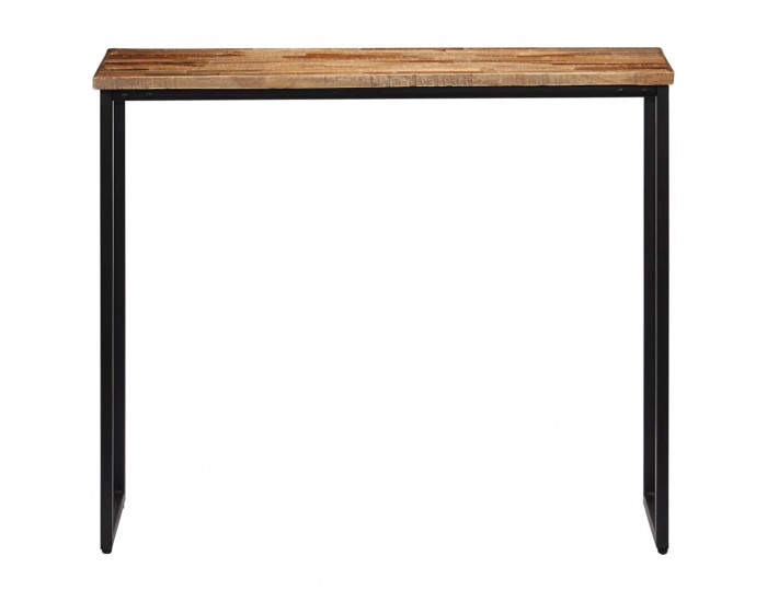 Sonata H Конзолна маса, регенерирано тиково дърво масив, 90x30x76 cм