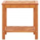 Sonata H Странична маса, акациево дърво масив, 45x33x45 см