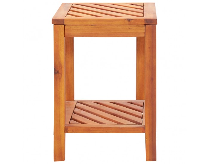 Sonata H Странична маса, акациево дърво масив, 45x33x45 см