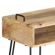 Sonata H Конзолна маса, мангово дърво масив, 115x35x76 cм