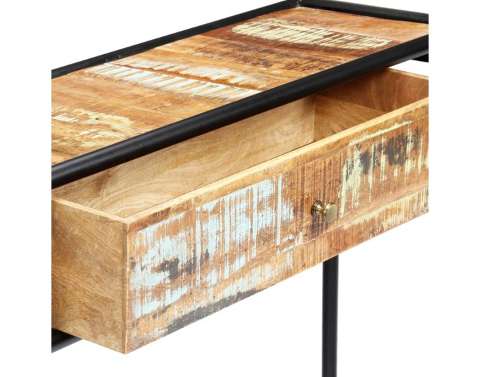 Sonata H Конзолна маса, 118x30x75 cм, регенерирано дърво масив