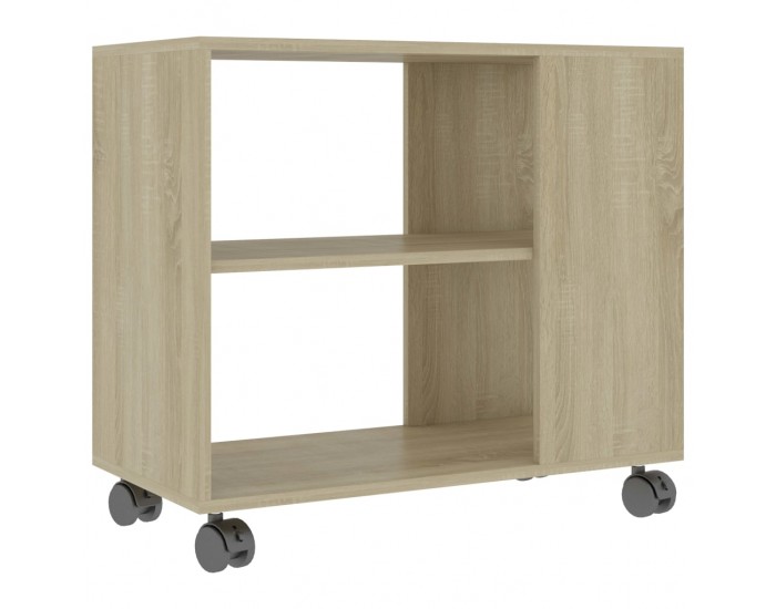 Sonata H Странична маса, сонома дъб, 70x35x55 см, инженерна дървесина