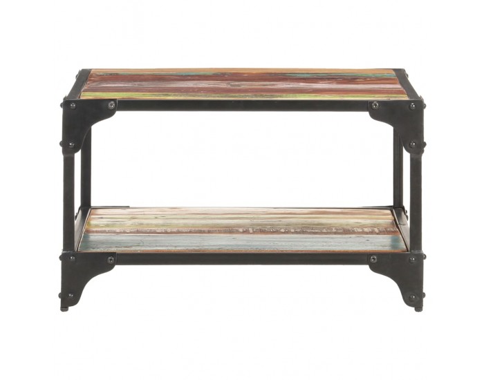 Sonata H Маса за кафе, 60x60x35 см, регенерирано дърво масив