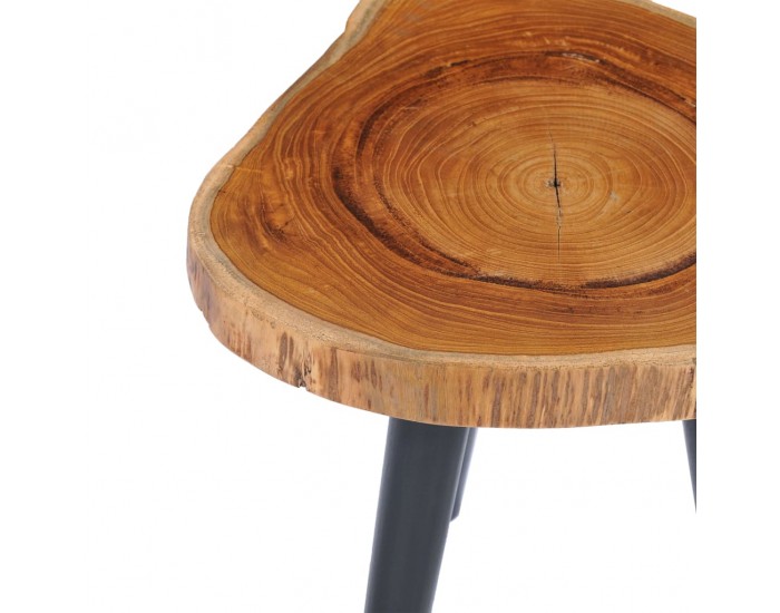 Sonata H Маса за кафе, 40x45 см, тик масив