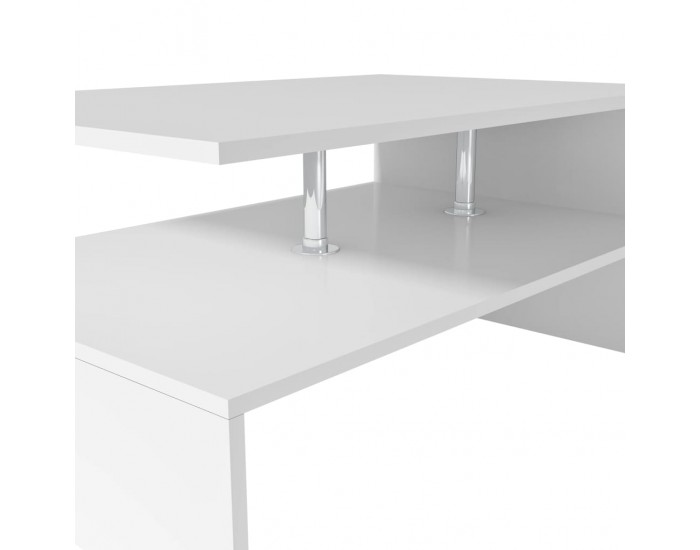 Sonata H Холна маса, инженерно дърво, 90x59x42 см, бяла