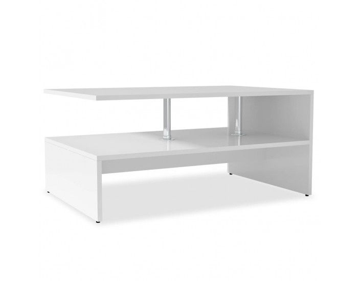 Sonata H Холна маса, инженерно дърво, 90x59x42 см, бяла