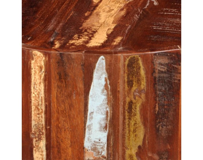 Sonata H Маса за кафе, кръгла, масивно регенерирано дърво