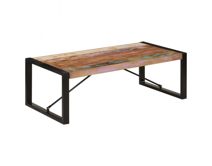 Sonata H Маса за кафе, 120x60x40 см, масивно регенерирано дърво Sonata H Маса за кафе, 120x60x40 см, масивно регенерирано дърво