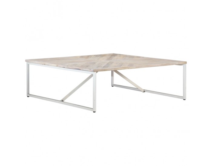 Sonata H Маса за кафе, 110x110x36 см, мангово дърво масив