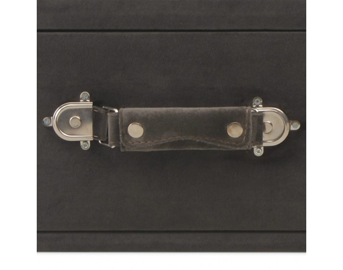 Sonata H Маса за кафе, сива, 80x40x46 см, кадифе