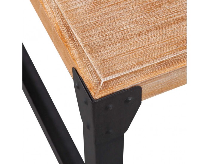 Sonata H Маса за кафе, акациево дърво масив, 100x60x45 cм