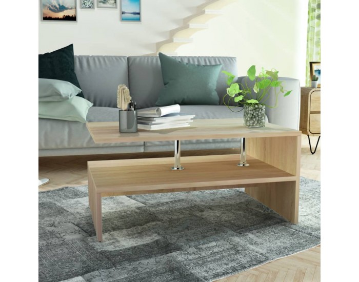 Sonata H Холна маса, инженерно дърво, 90x59x42 см, дъб