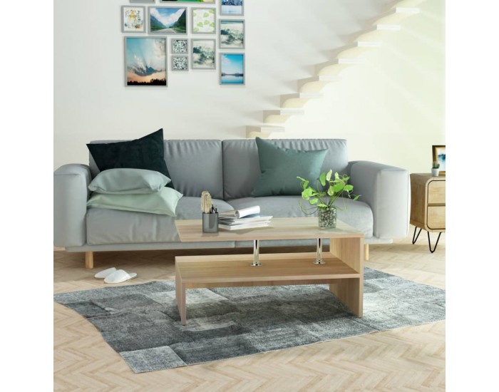 Sonata H Холна маса, инженерно дърво, 90x59x42 см, дъб