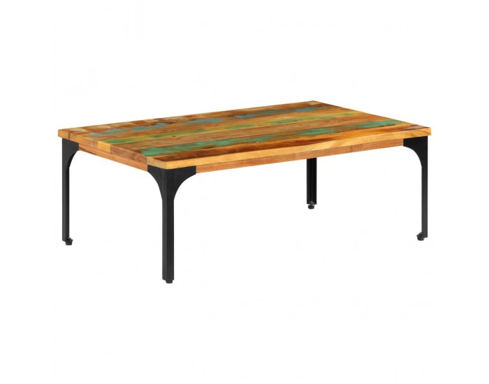 Sonata H Маса за кафе, 100х60х35 см, регенерирано дърво масив