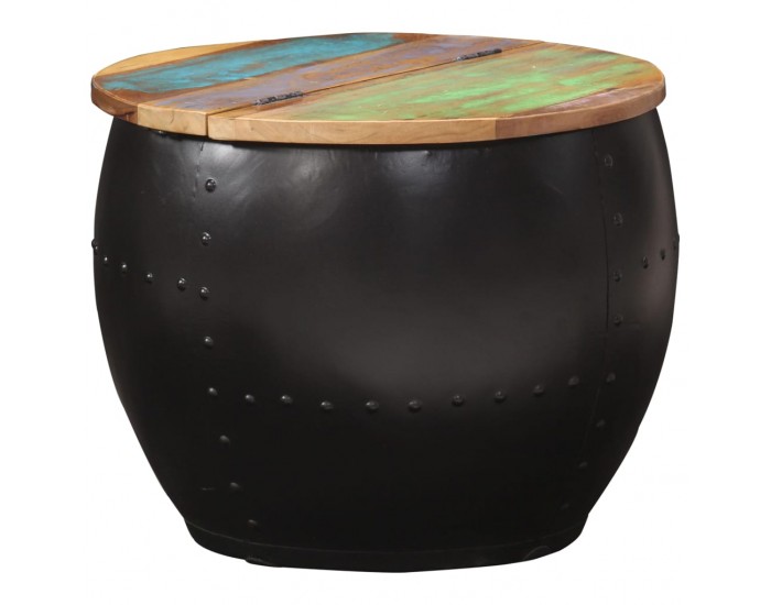 Sonata H Маса за кафе, 53x43 см, регенерирано дърво масив