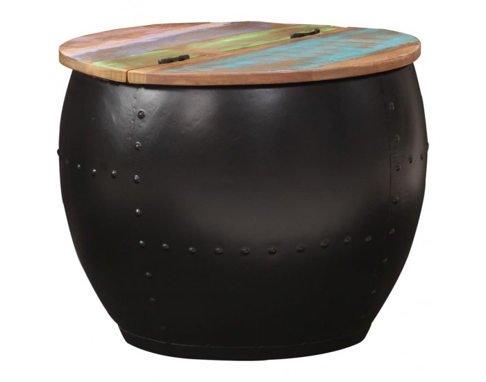 Sonata H Маса за кафе, 53x43 см, регенерирано дърво масив