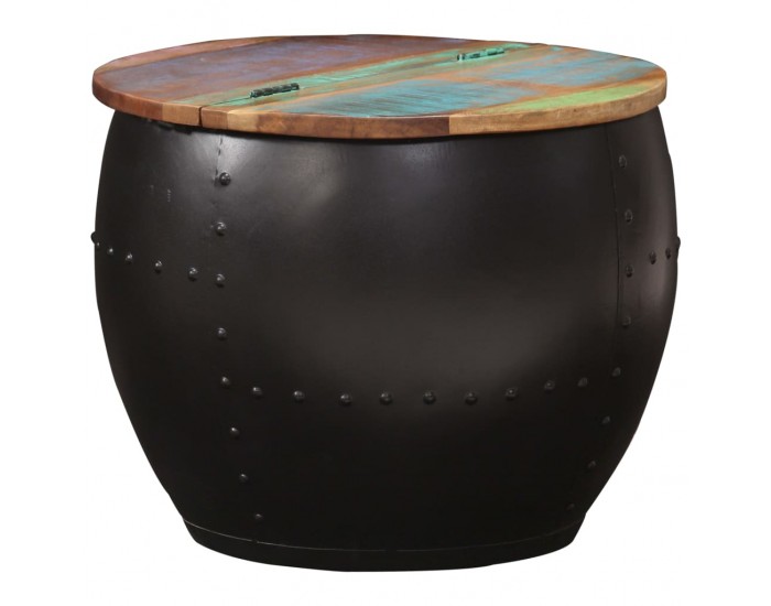 Sonata H Маса за кафе, 53x43 см, регенерирано дърво масив