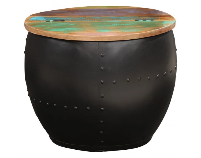 Sonata H Маса за кафе, 53x43 см, регенерирано дърво масив