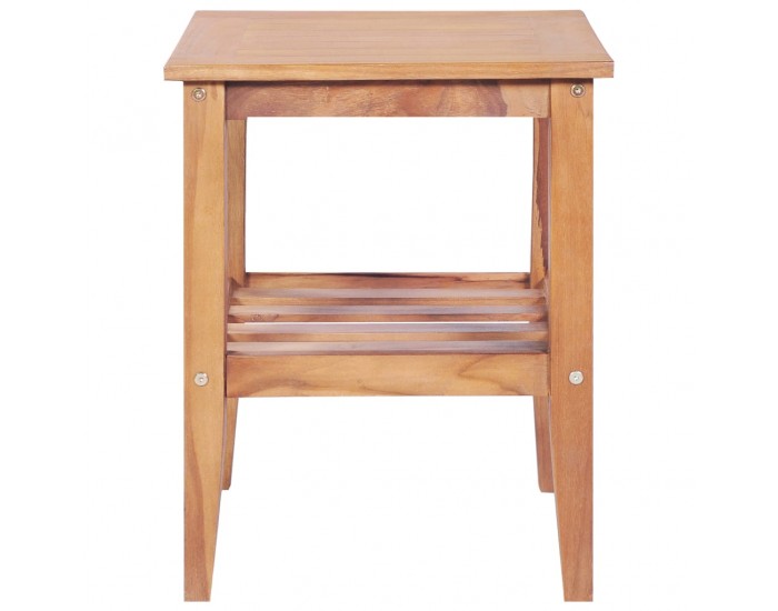 Sonata H Маса за кафе, 40x40x50 см, квадратна, тиково дърво масив