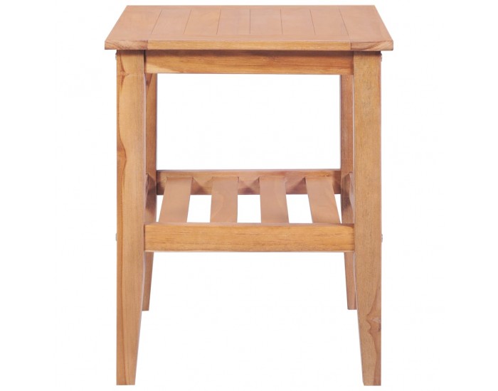 Sonata H Маса за кафе, 40x40x50 см, квадратна, тиково дърво масив