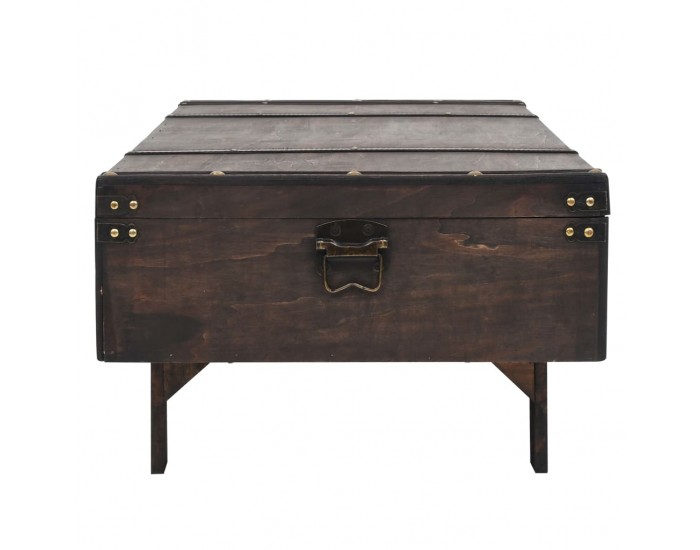 Sonata H Маса за кафе, масивна дървесина, винтидж, 120x55x35 cм